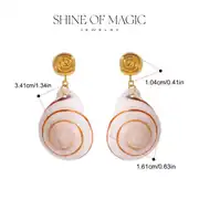 Nayra Earring | Kabuklu Küpe 3