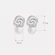 Wabiso Earring | Çelik Küpe 3