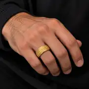 Garveth Ring | Erkek Çelik Yüzük 2