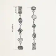 Mosaira Earring | Çelik Küpe 5