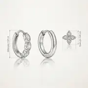 Nivella Earring | Çelik Küpe 5