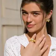 Petunelle Ring | Çelik Yüzük 6