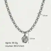 Noctira Necklace | Çelik Kolye 6