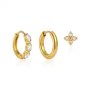 Nivella Earring | Çelik Küpe 1