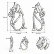 Cantoes Earring | Çelik Küpe 4