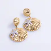 Astero Earring | Çelik Küpe 1