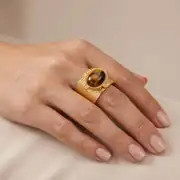 Ixora Ring | Çelik Yüzük 2