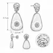 Blossiva Earring | Emaye Küpe 4