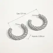 Torvina Earring | Çelik Küpe 4