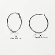 Elvion50 Earring | Çelik Küpe 2