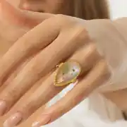 Floralis Ring | Çelik Yüzük 2