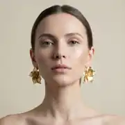 Solaflora Earring | Çelik Küpe 2