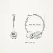 Mentara Earring | Çelik Küpe 4