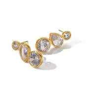 Scalina Earring | Çelik Küpe 1