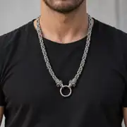 Skaldor Necklace | Erkek Çelik Kolye 2