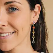 Lacrimea Earring | Çelik Küpe 4