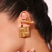 Nerisa Earring | Çelik Küpe 2