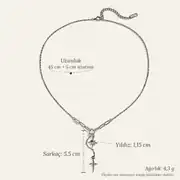 Orelune Necklace | Çelik Kolye 10