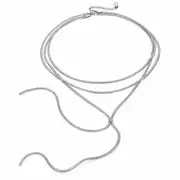 Doppiera Necklace | Çelik Kolye 1