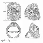 Haelvane Ring | Çelik Yüzük 4