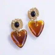 Amberia Earring | Çelik Küpe 1
