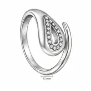 Zafyra Ring | Çelik Yüzük 2
