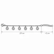 Noptias Gold Anklet | Çelik HalHal 3
