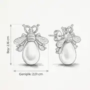 Apisella Earring | Çelik Küpe 7