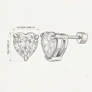 Kordia Earring | Çelik Küpe 3