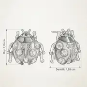 Rossetta Earring | Çelik Küpe 7