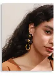 Sahara Earring | Ahşap Küpe 5