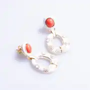 Corvella Earring | 925 Gümüş Küpe 2