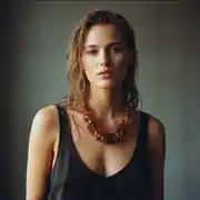 Amberique Necklace | Boncuklu Kolye 2