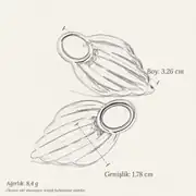 Sirvane Earring | Çelik Küpe 7