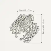 Retessa Ring | Çelik Yüzük 5