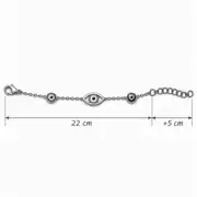 Nazarin Anklet | Çelik HalHal 3