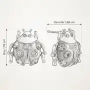 Blavina Earring | Çelik Küpe 7