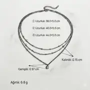 Altessa Necklace | Çelik Kolye 4