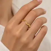 Wavella Ring | Çelik Yüzük 2