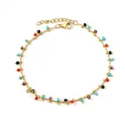 Festiva Anklet | Pirinç Halhal 1