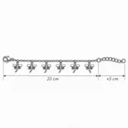 Vespira Anklet | Çelik HalHal 3
