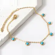 Turquana Gold Anklet | Çelik HalHal 1
