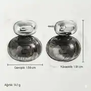 Tigressa Earring | Çelik Küpe 4