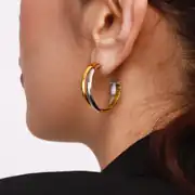 Duetta Earring | Çelik Küpe 3
