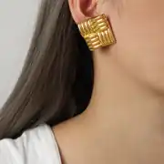 Nerisa Earring | Çelik Küpe 4