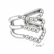 Albelle Ring | Çelik Yüzük 3